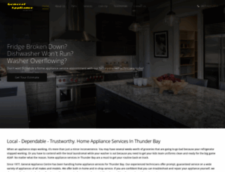 generalappliancecentre.com screenshot