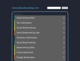 generalbookmarking.com screenshot