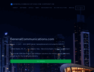 generalcommunications.com screenshot