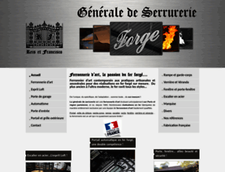 generale-de-serrurerie.fr screenshot