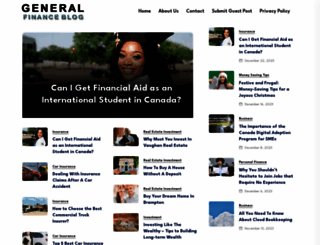 generalfinanceblog.com screenshot