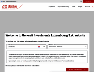 generali-investments.lu screenshot