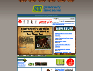 generallyawesome.com screenshot