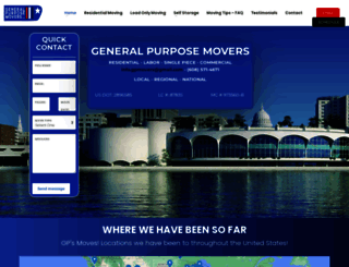 generalpurposemovers.com screenshot