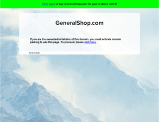 generalshop.com screenshot
