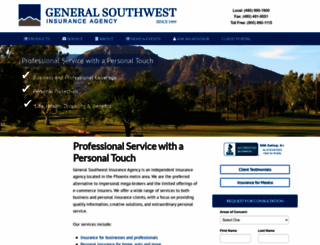 generalsouthwest.com screenshot