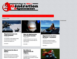 generation-deguisement.fr screenshot