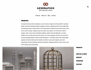 generationdesign.co.za screenshot