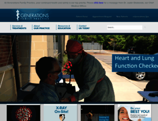 generationsfamilypractice.com screenshot