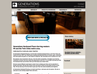 generationshardwoodflooring.com screenshot
