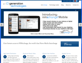 generationtechnologies.com screenshot