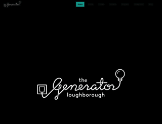 generatorloughborough.com screenshot