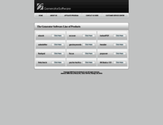 generatorsoftware.com screenshot