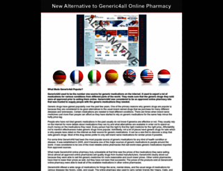 generic4alleurope.com screenshot