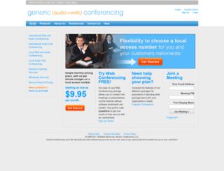 genericconf.com screenshot