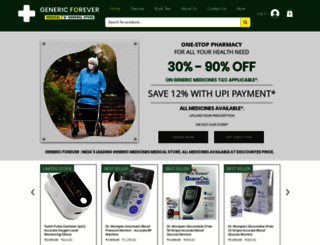 genericforever.com screenshot