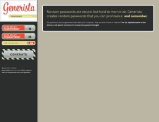 generista.com screenshot