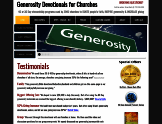 generouslife.info screenshot