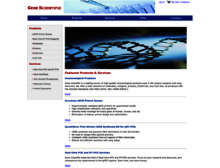 genescientific.com screenshot