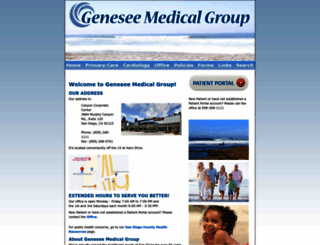 geneseemedical.com screenshot