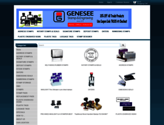 geneseestamp.com screenshot
