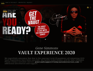 genesimmonsvault.com screenshot