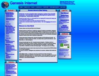 genesis-internet.org screenshot