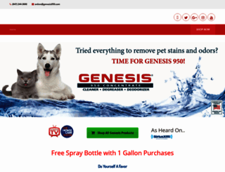 genesis950.com screenshot