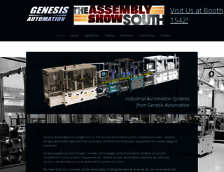 genesisautomation.com screenshot