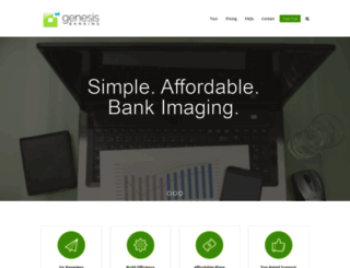 genesisbanking.com screenshot