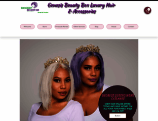 genesisbeautybox.com screenshot