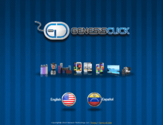 genesisclick.com screenshot