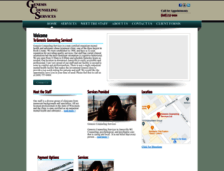 genesiscounselingservices.com screenshot