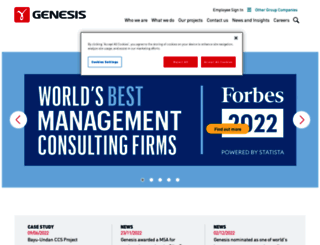 genesisenergies.com screenshot
