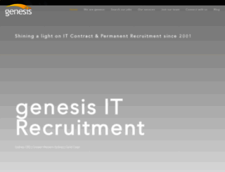 genesisit.com.au screenshot
