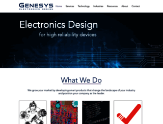genesysdesign.com.au screenshot
