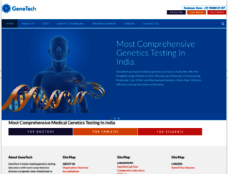 genetech.co.in screenshot