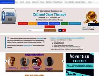 genetherapy.geneticconferences.com screenshot