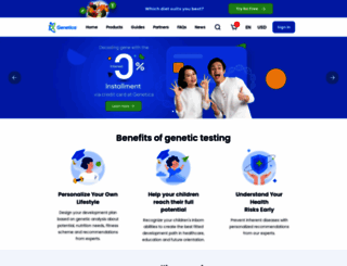 genetica.asia screenshot