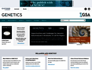 genetics.org screenshot