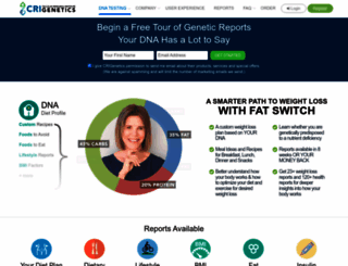 geneticsfactor.com screenshot