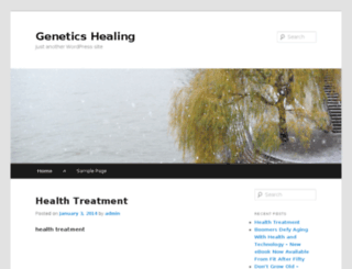 geneticshealing.com screenshot