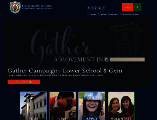 genevaschool.org screenshot