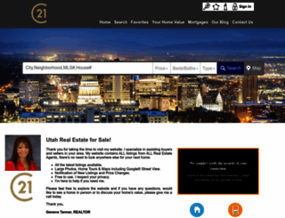 genevatannersellsrealestate.com screenshot