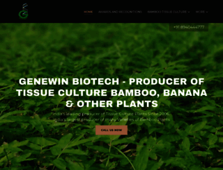 genewinbiotech.com screenshot