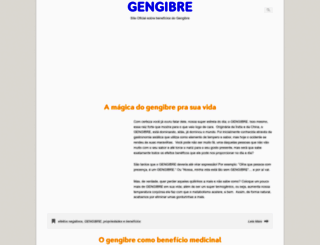 gengibre.com.br screenshot