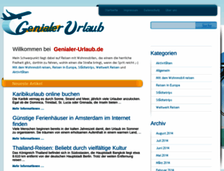 genialer-urlaub.de screenshot