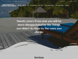 genialholidayclub.com screenshot