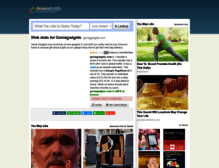 geniegadgets.com.clearwebstats.com screenshot