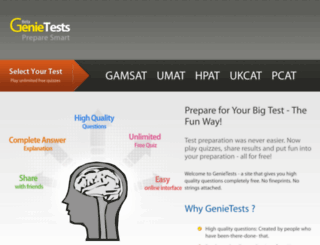 genietests.com screenshot